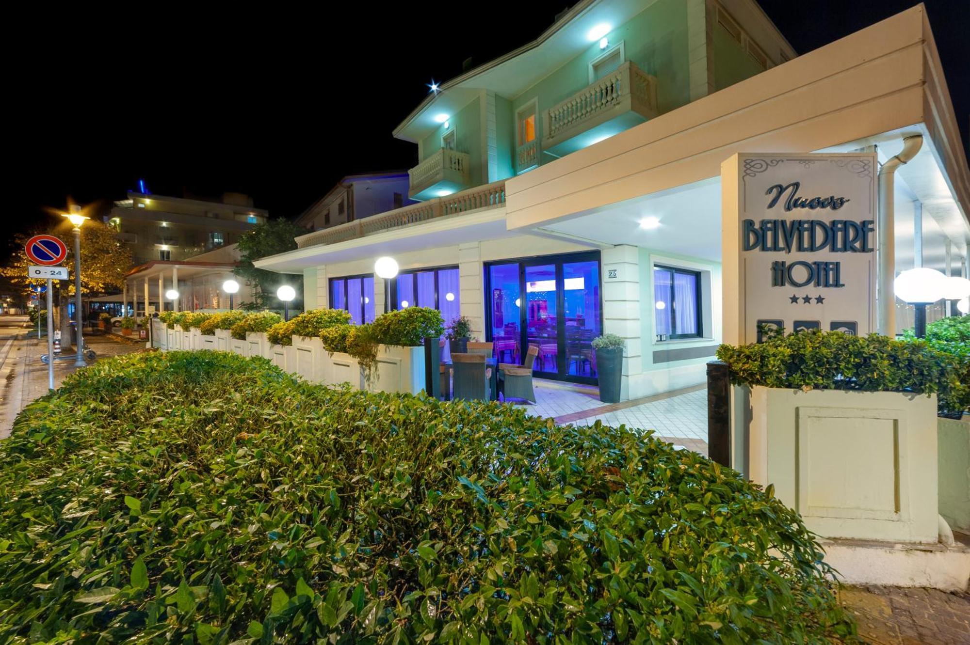 Hotel Nuovo Belvedere Rimini Exteriér fotografie