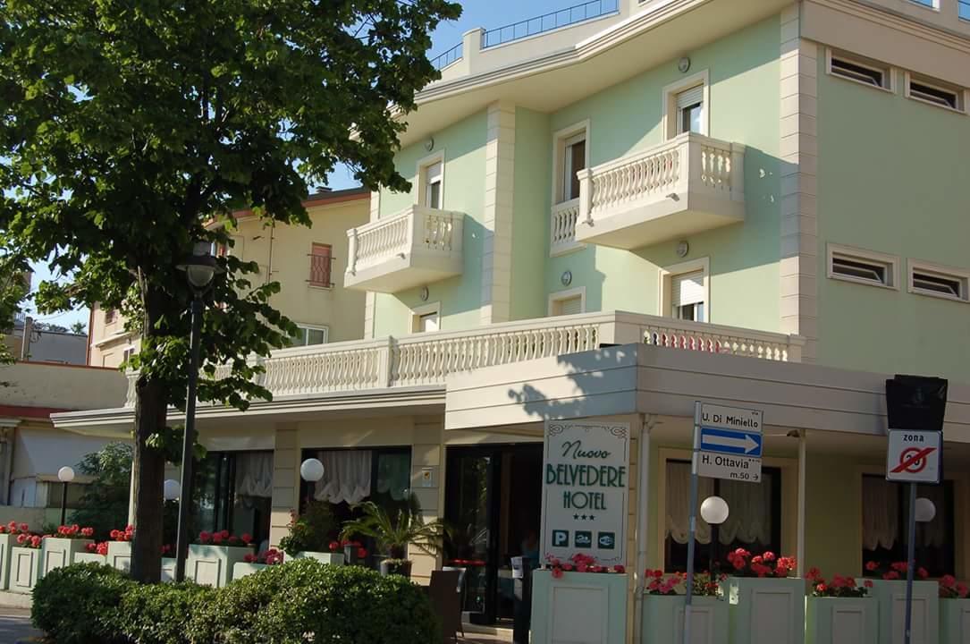 Hotel Nuovo Belvedere Rimini Exteriér fotografie